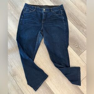 Lane Bryant Straight Leg short Tummy Control Jeans